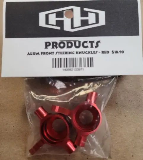 Hamilton Hobbies Red Alum Front Steer Knuckle 4Wd Slash  (Ham133971) 1