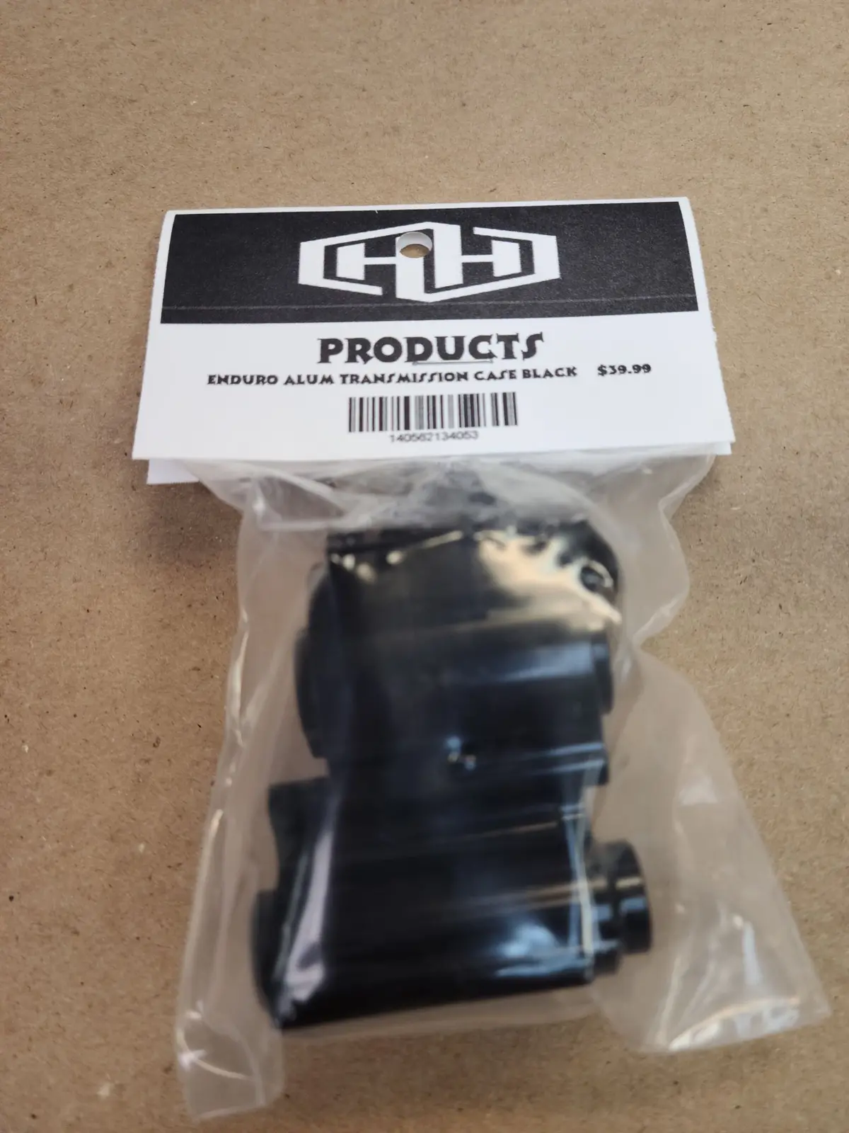 Hamilton Hobbies Enduro Alum Trans Case - Black  (Ham134053) 1