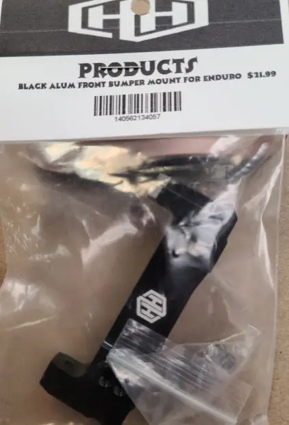Hamilton Hobbies Enduro Alum Front Bumper Mount  (Ham134057) 1