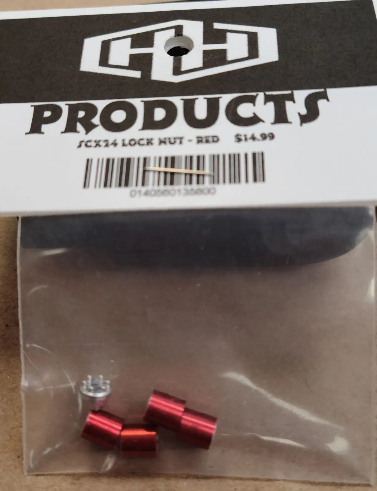 Hamilton Hobbies Scx24 Lock Nut - Red  (Ham135800) 1