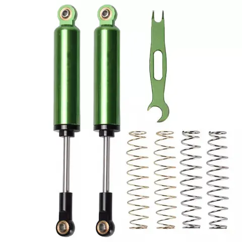 Hamilton Hobbies 90Mm Scale Shocks - Green  (Ham136057) 1