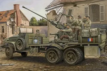 Hobby Boss Gmc Bofors 40Mm Gun Cargo Truck   (Hbo82459) 1