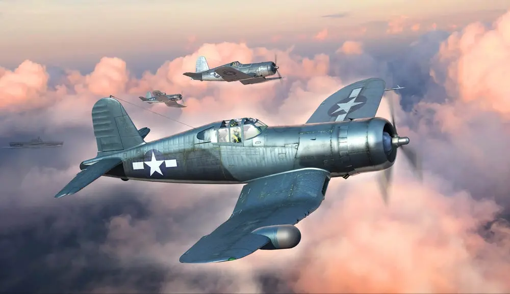 Hobby Boss Vought F4u-1A/2 Corsair (2-In-1)  (Hby81788) 1