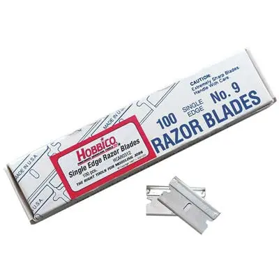 Hobbico Single-Edge Blades (100) (Hcar0312) 1