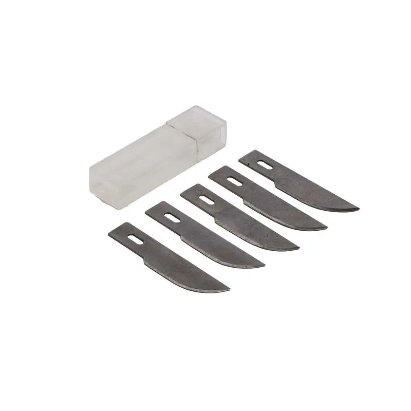 Hobby Essential #25 Curved Carving Blades (5)  (Hdxk0091) 1