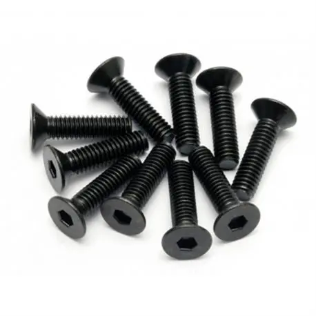 Hpi  Flat Head Screw M4x15mm Hex Socket (10) (Hpi94531) 1