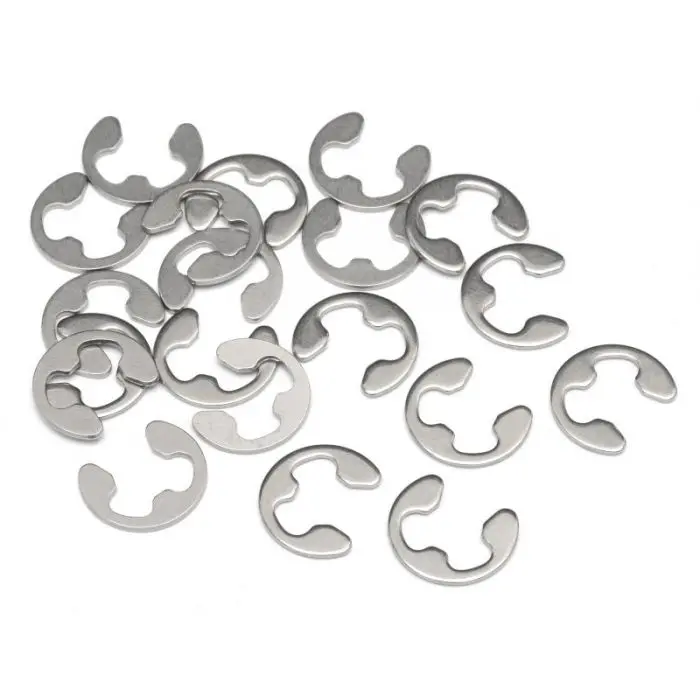 Hpi  E Clip E-4Hd (20 Pieces) Stainless (Hpiz103) 1
