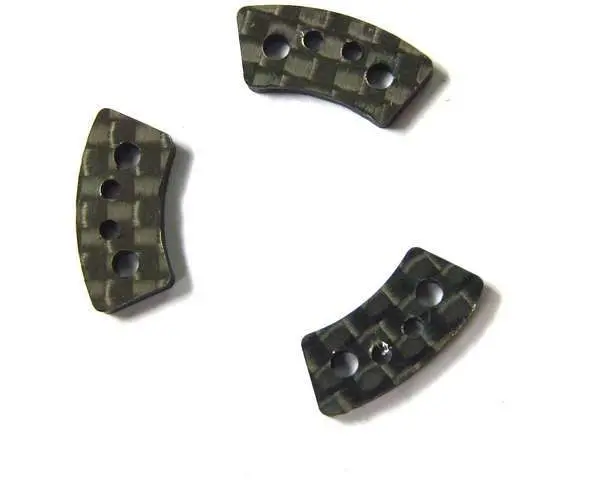 Hot Racing Carbon Fiber Slipper Clutch Pads (3)  (Hratrx15gs) 1