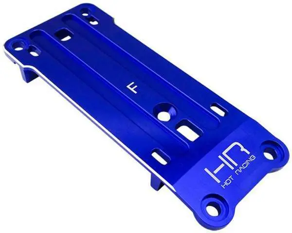 Hot Racing Blue Aluminum Front Tie Bar Pin Mount For Traxxas X-Maxx 6S & 8S  (Hraxmx08m06) 1