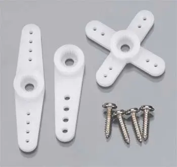 Hitec Hs-65 Horn & Hardware Set (Hrc55718) 1