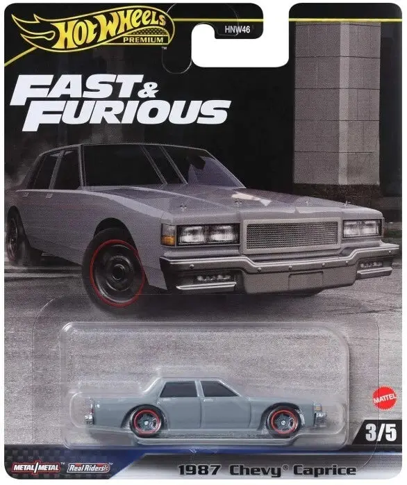 Hot Wheels Premium Fast & Furious 1987 Chevy Caprice   (Hrt98) 1