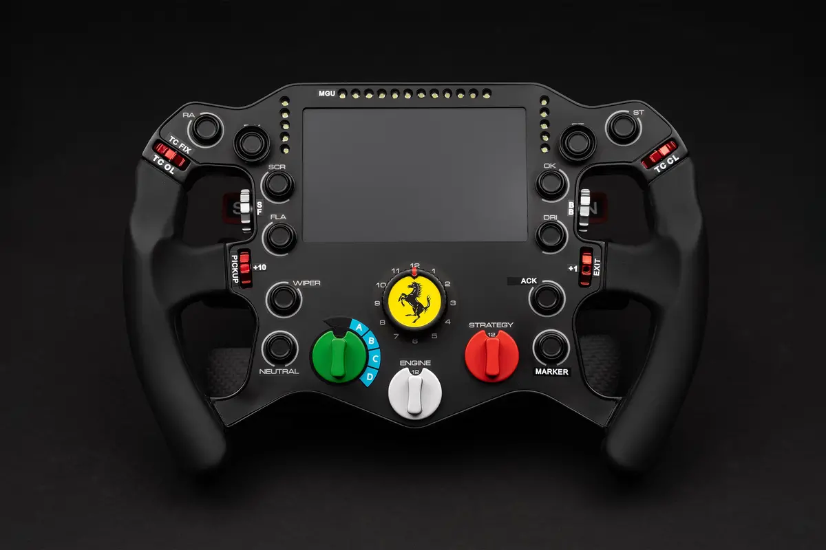 Ferrari 499P Steering Wheel - 2023 Le Mans Winner 1