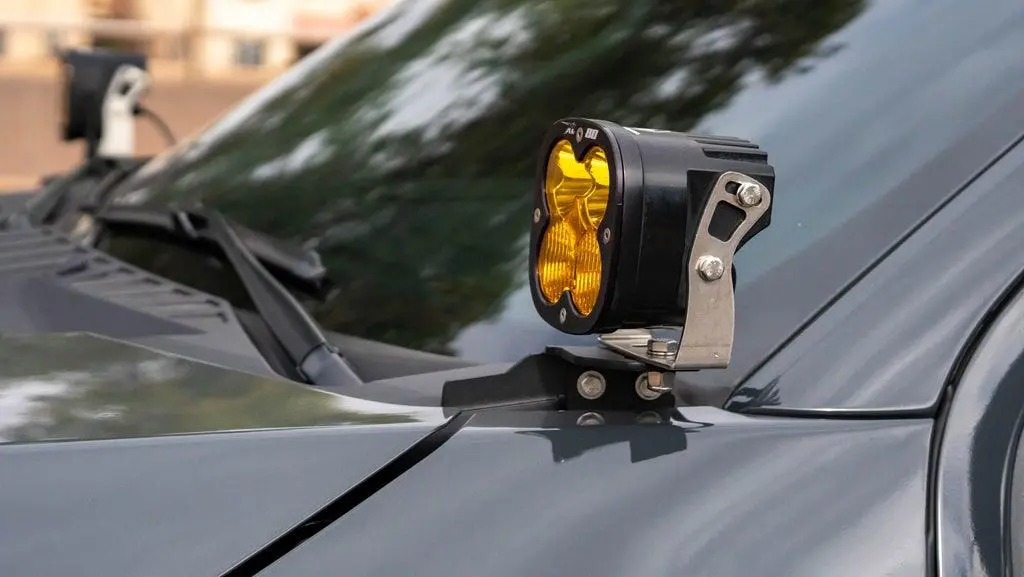 Sdhq Off Road  '17-22 Ford Super Duty Sdhq Built A-Pillar Light Mounts 1