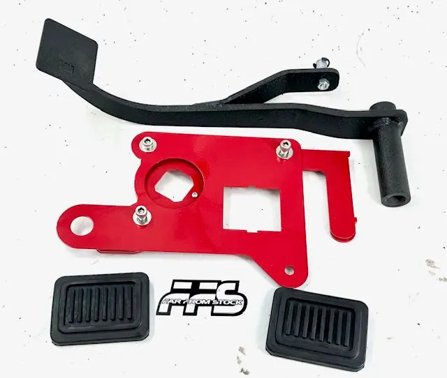 81-87 Dodge Hydraulic Clutch Conversion Pedal & Adapter Plate 1