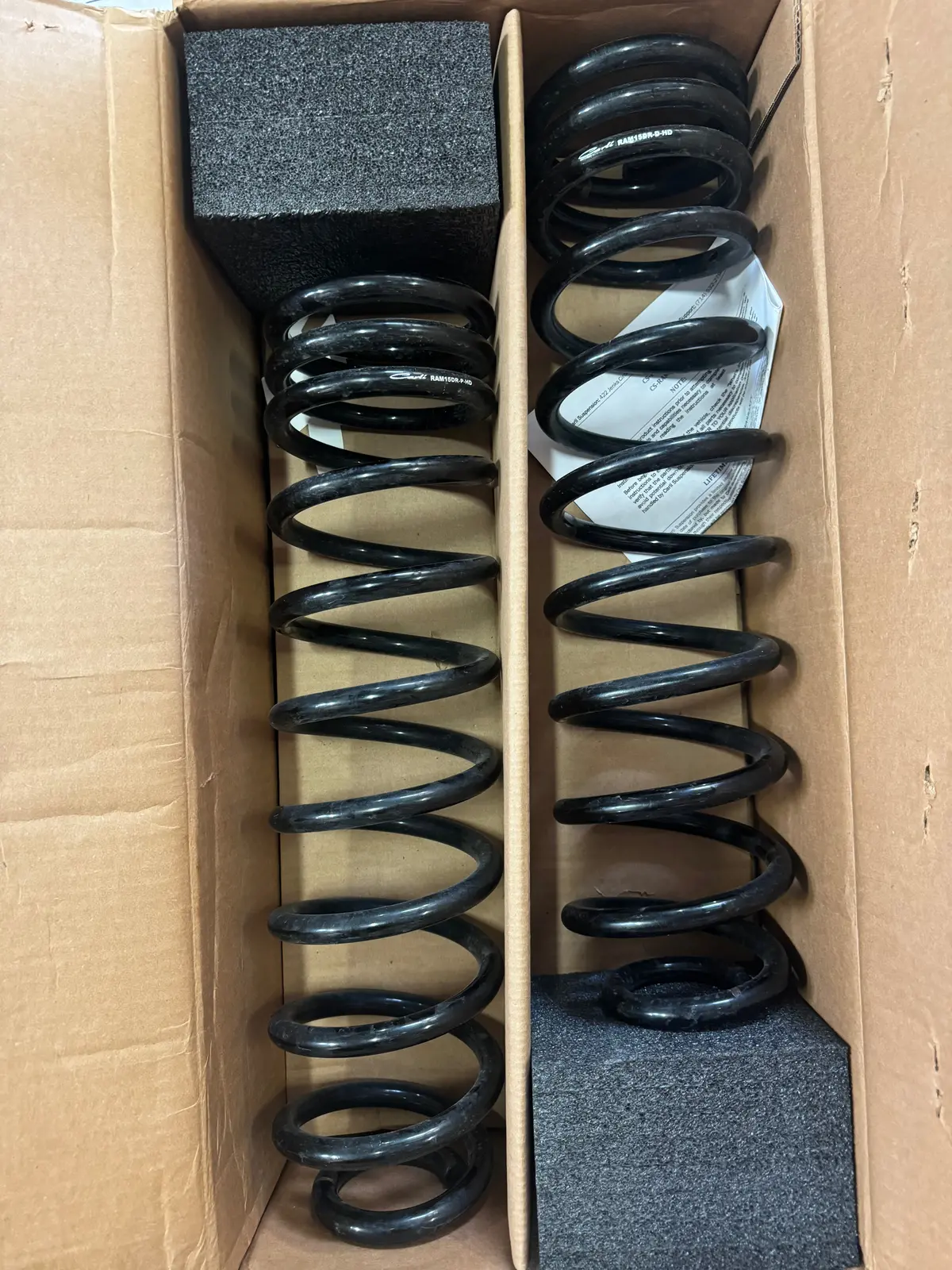 [Open Box] Carli Suspension 2009-2018 Ram 1500 Hemi/Ecodiesel Rear Coils - Hd Rear Coils (About 500 Pounds Constant Load) 1