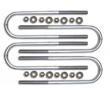 Icon Vehicle Dynamics 37003 - Super Duty F250 / F350 15" Long Rear U-Bolt Kit (Non Dually) 1