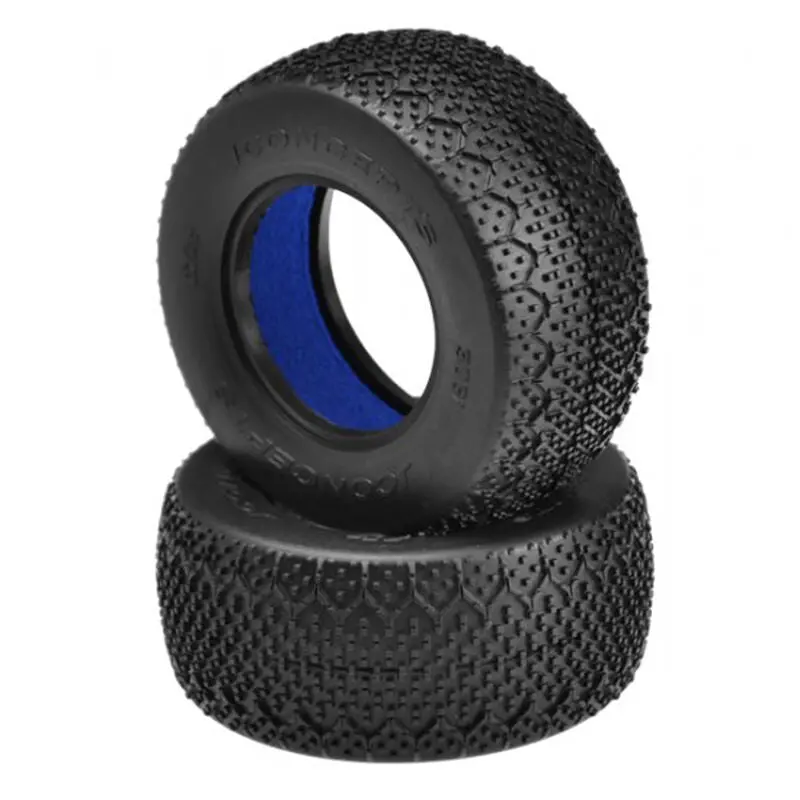 Jconcepts 3D's Short Course Tires (2) (Green)   (Jco306102) 1