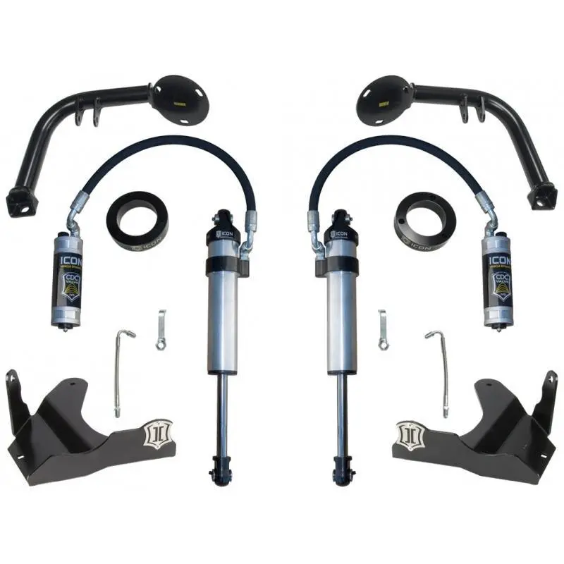 Icon Vehicle Dynamics 2010-Up Toyota 4Runner S2 Secondary Shock System - Stage 2 1