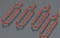 Kadee Side Grab Irons (Boxcar Red, 16) (Kad2252) 1
