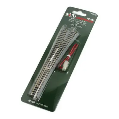 Kato Usa N #6 Remote Right-Hand Turnout (Kat20203) 1