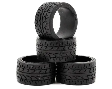 Kyosha Mini-Z Racing Radial Wide Tire (4) (Kyomzw3810) 1