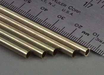 K&S Round Brass Tube 5/32X36" (K+S1146) 1