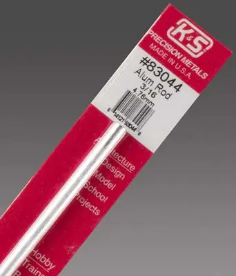 K+S Aluminum Rod 3/16" (K+S83044) 1