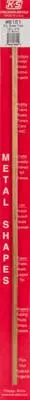 K+S Square Brass Tube 1/8" (K+S8151) 1