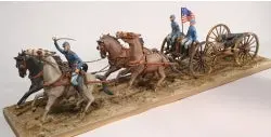 Lindberg Union Army Horse Drawn Artillery (Lnd70350) 1
