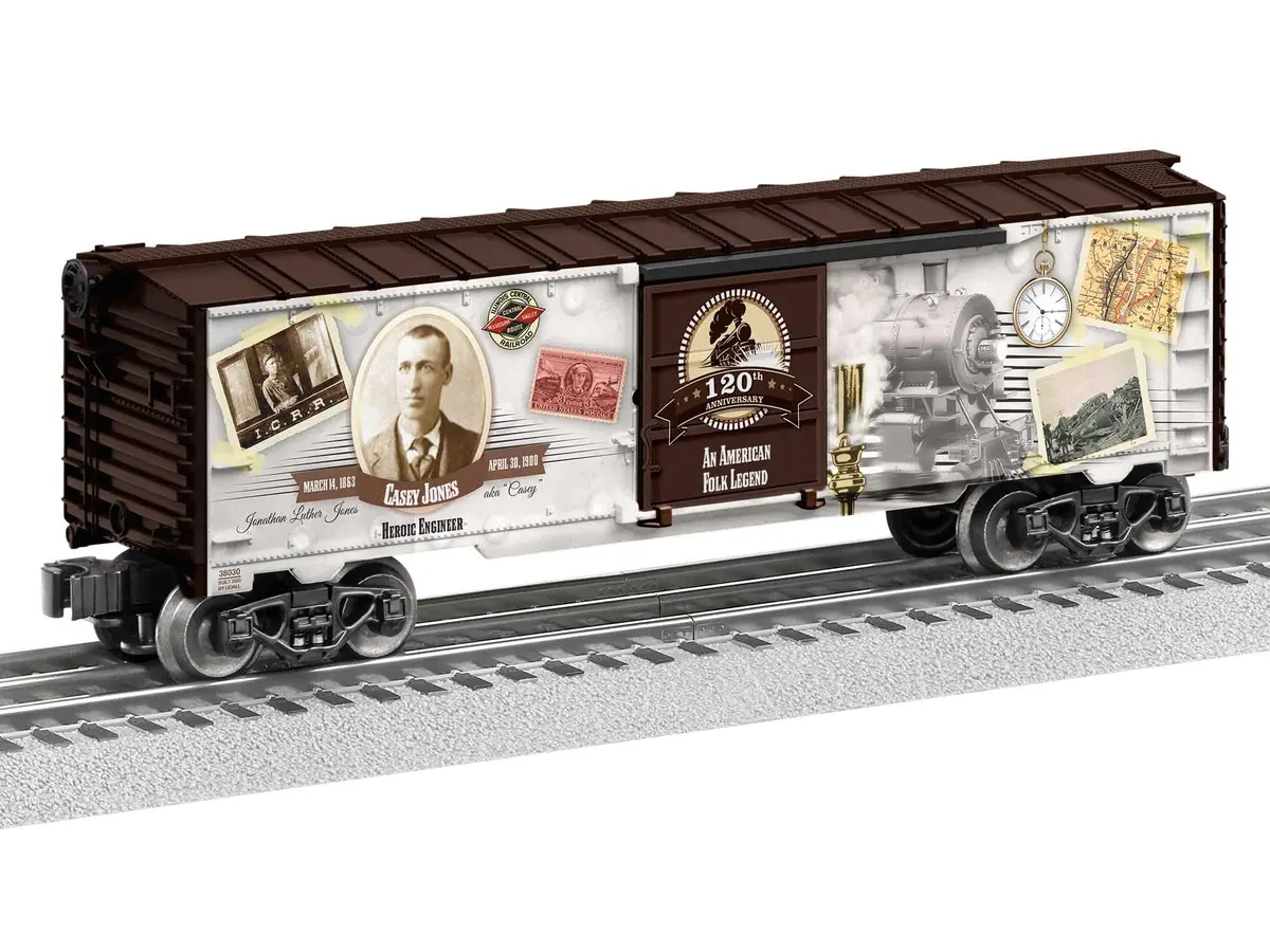 Lionel Casey Jones 120Th Musa Boxcar  (Lnl2038030) 1