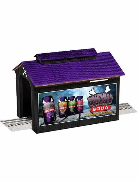 Lionel O Halloween Lighted Half Covered Bridge Built Up   (Lnl2129330) 1