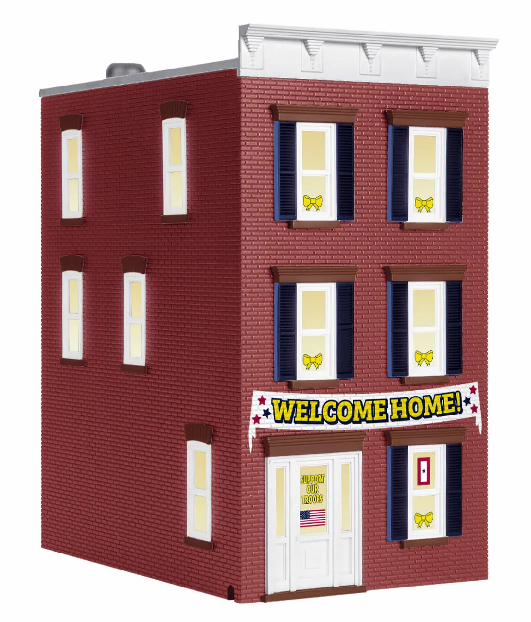 Lionel Welcome Home Troops Townhouse    (Lnl2229140) 1