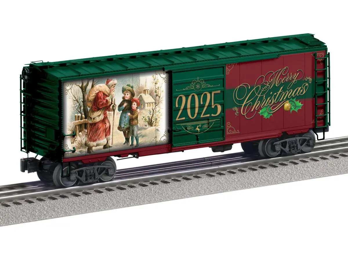 Lionel O 2025 Christmas Ps-1 Boxcar   (Lnl2526690) 1