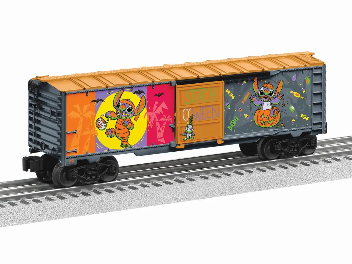Lionel O Rtr Disney Stitch Halloween Boxcar   (Lnl2528500) 1