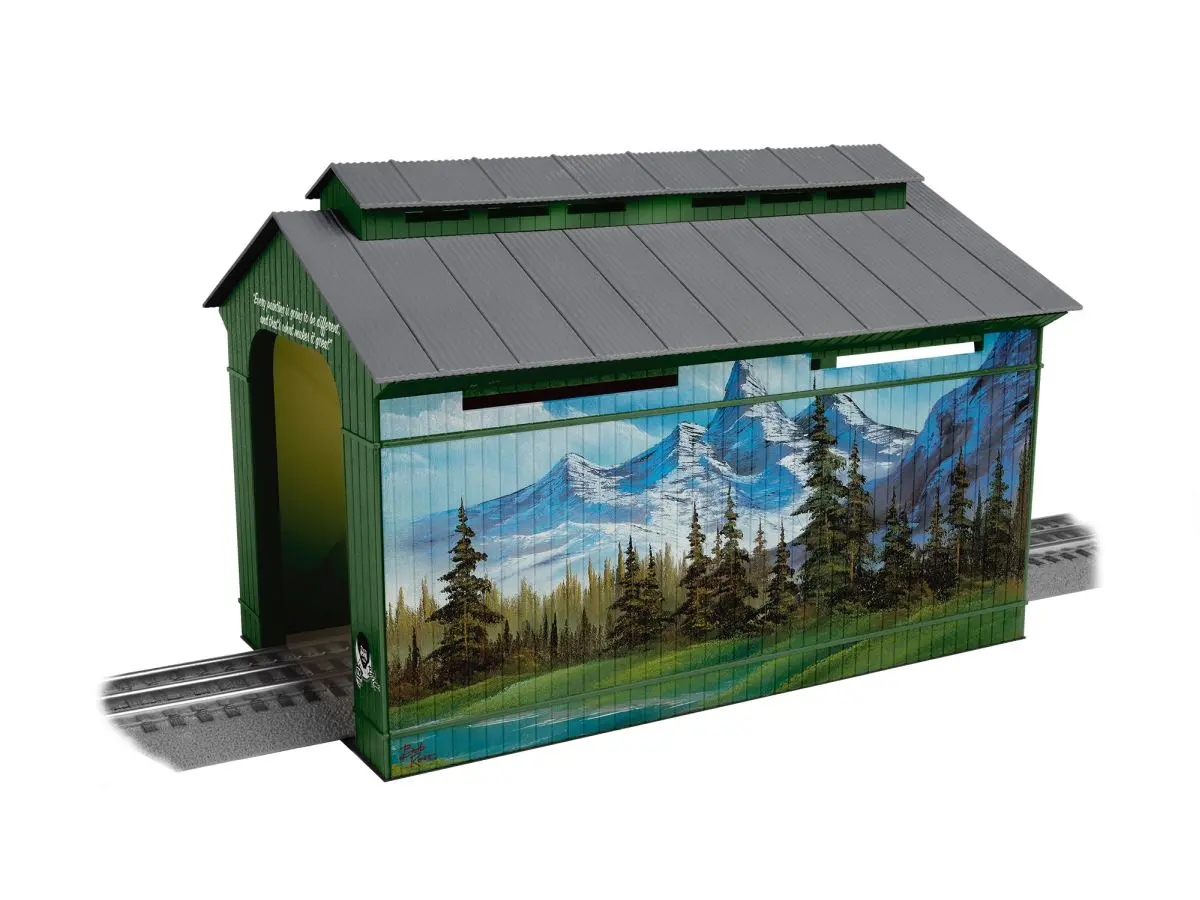 Lionel O Rtr Bob Ross Covered Bridge   (Lnl2529080) 1