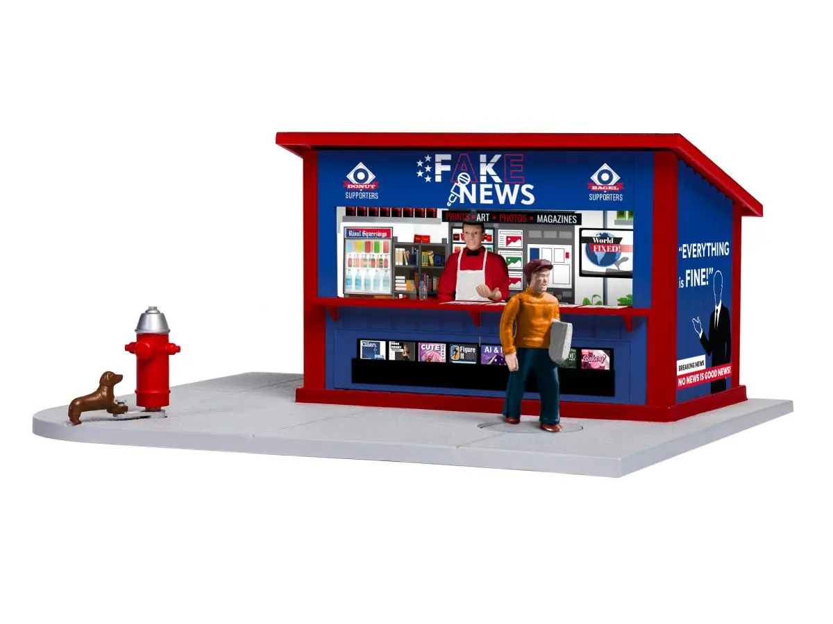 Lionel O Rtr Fake News Stand #2   (Lnl2529260) 1