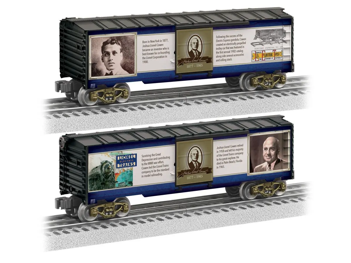 Lionel O Rtr Lionel 125 Joshua Lionel Cowen Notable American Boxcar   (Lnl2538110) 1