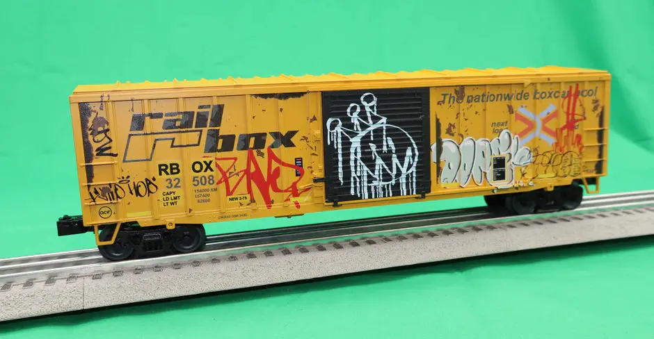Lionel Weathered Railbox Acf 50' Boxcar #32058   (Lnl2542301) 1