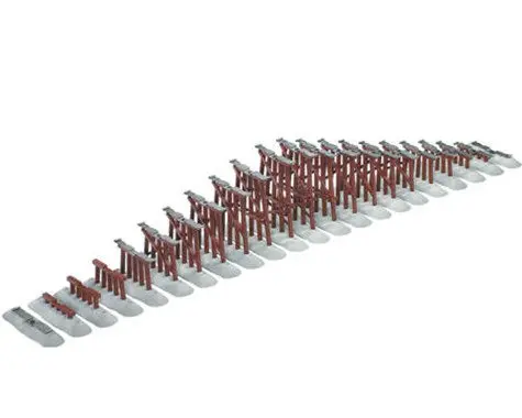 Lionel O Fastrack Graduated Trestle Set (Lnl612037) 1