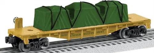 Lionel U.S. Army Made In Usa Flatcar  (Lnl639391) 1