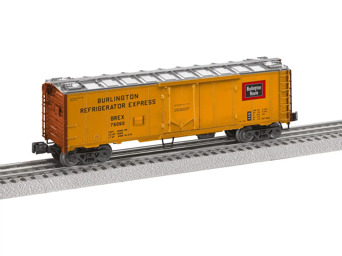 Lionel Burlington 40' Steel Reefer   (Lnl684117) 1