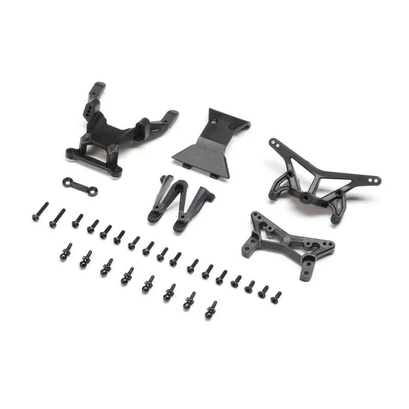 Losi Micro-B Shock Towers, Mounts, Bumper & Top Plate Set  (Los-1770) 1