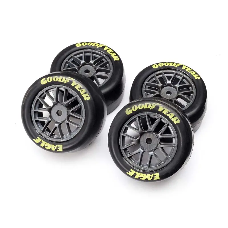 Losi Goodyear Eagle Mounted Tires, Medium (4): Ng    (Los-1914) 1