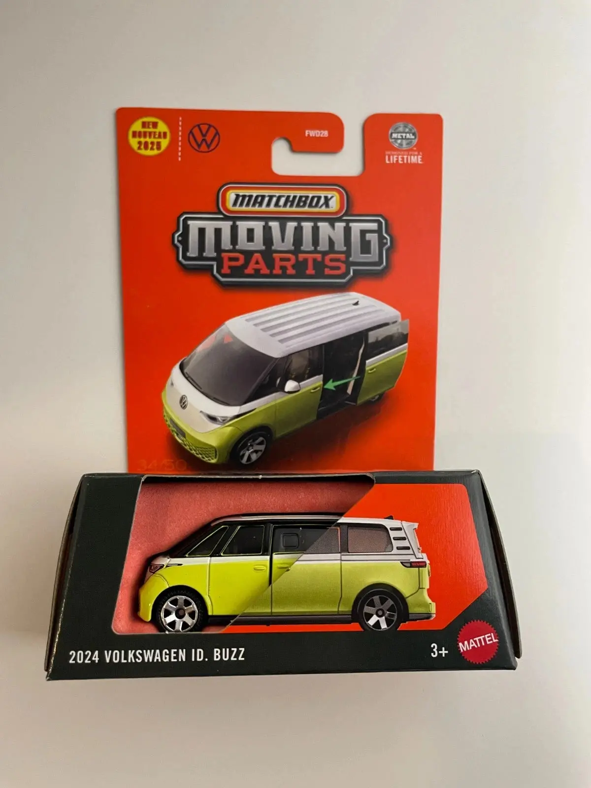 Matchbox Moving Parts 2024 Volkswagen Id Buzz (Jbw52) 1