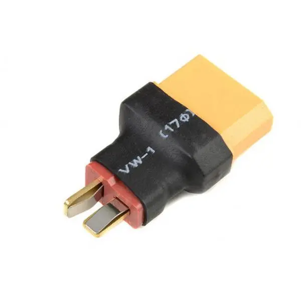 Hamilton Hobbies Male T Plug To Xt90 Female (1)  (Ham06904) 1
