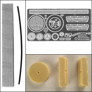 Model Car Garage Small Block Ford Valve Covers & Round Air Cleaner (Mcg-2247) 1