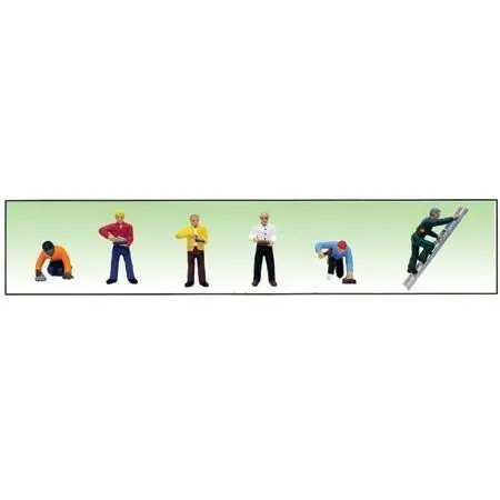 Model Power Mason/Bricklayers (6) O  (Mdp6181) 1