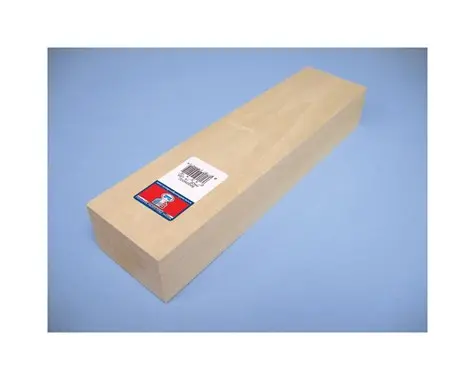 Basswood Bock 2" X 3" X 12" (Mid4421) 1