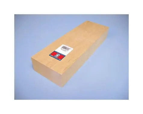 Basswood Block 2" X 4" X 12" (Mid4422) 1