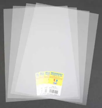 Midwest Clear Sheet Pvc .010 (Mid702-02) 1